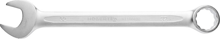 Ключ комбинированный 32 мм, сталь CrV, DIN 3113 HOEGERT