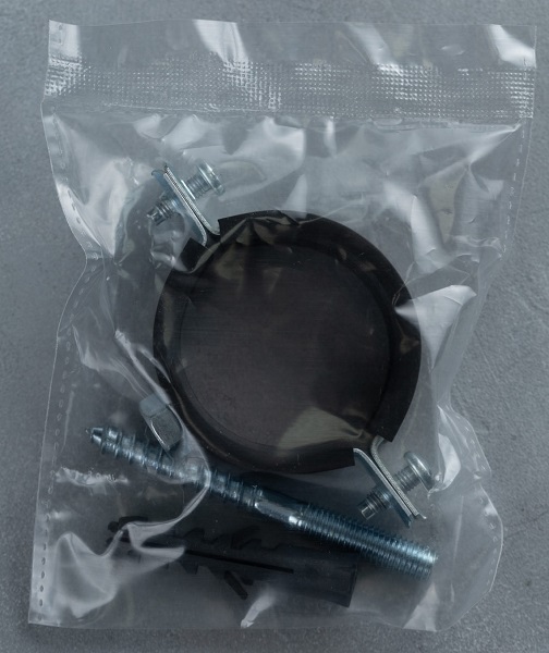 Хомут сантехнический 1/2" (20-24мм) М8 комплект Premium (в уп.-150шт)																														