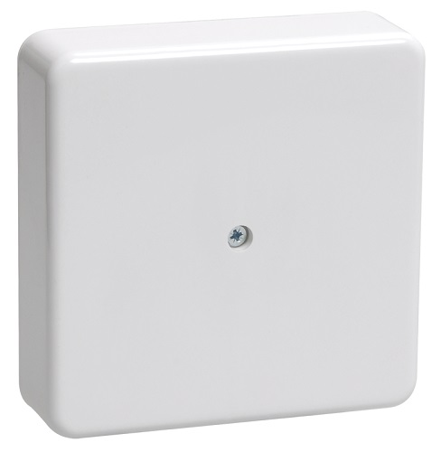 Коробка распред. о/п 75х75х20 IP40 БЕЛАЯ IEK (100)