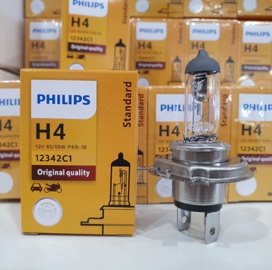 Лампа PHIL 12342PRC1 H4 PREMIUM+30% 12V 60/55W