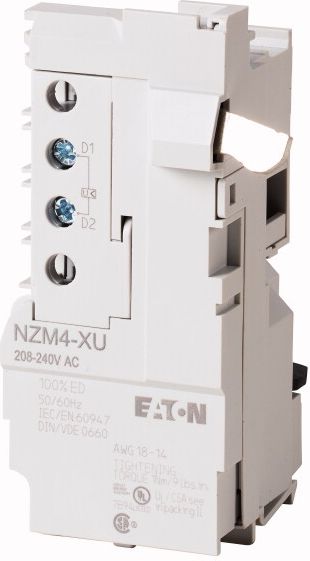 Расцепитель минимального напряжения NZM4-XU208-240AC