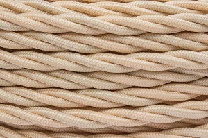 Провод витой 3*2,5 Песоч. золото (мат.) кратно (10м) Bironi (50м/уп)