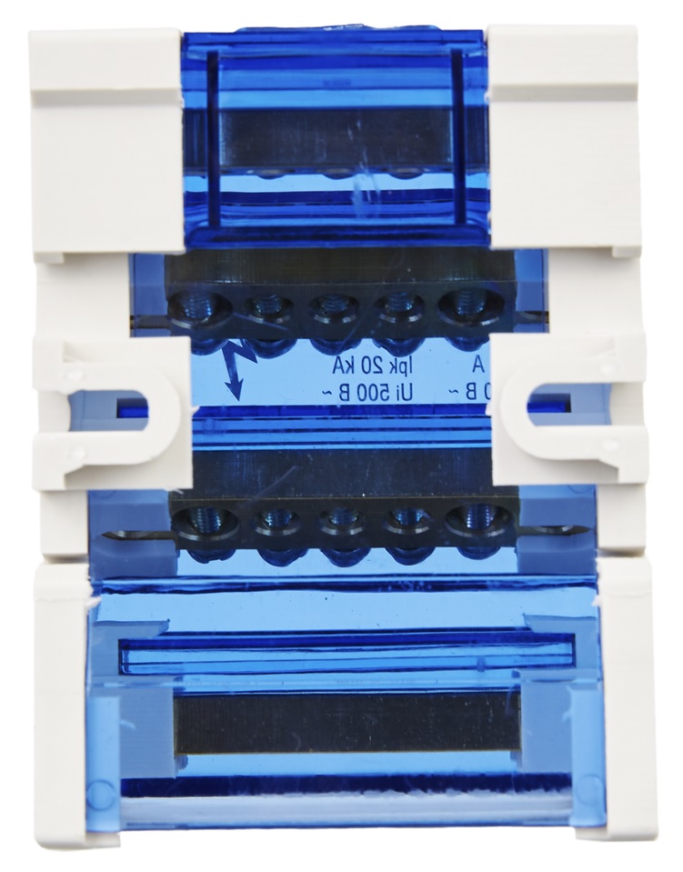 Шина 3L+PEN в корпусе типа ШНК, 4х7, 100А, 400В, IEK