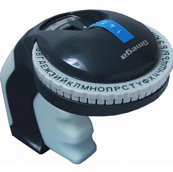 Принтер ленточный  механический OMEGA/кириллица