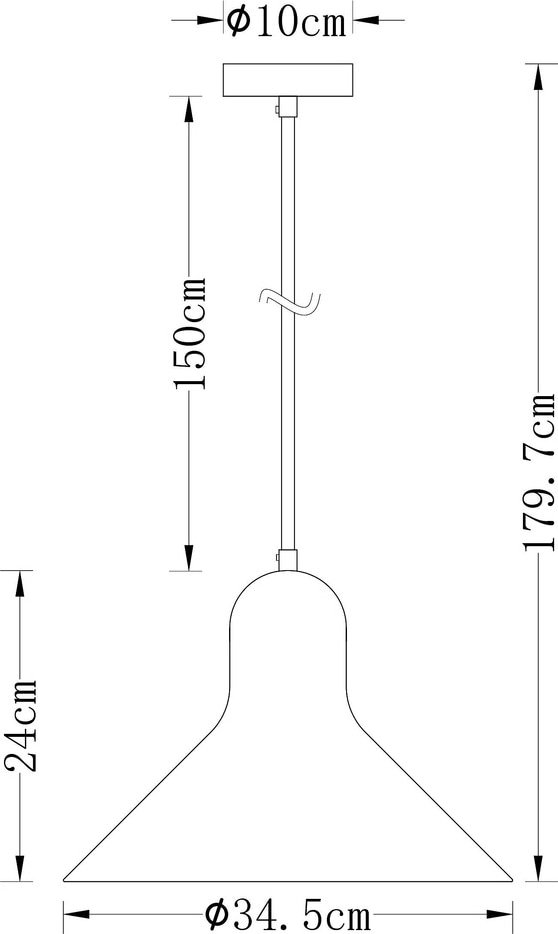 Светильник подвесной Rome Camelion PL-602L C01 белый (1х E27, 40Вт, 230)