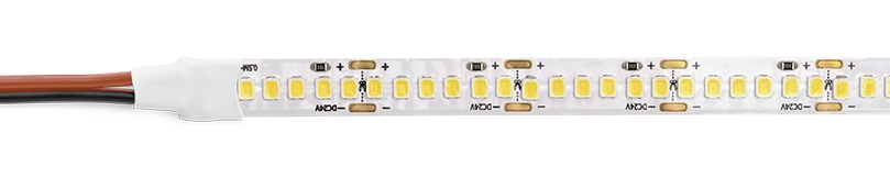 Лента LED SMD2835 24Вт 3000К 24В IP20 3200лм/м 240led/м 10мм (уп.5м) WOLTA