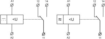 Реле напряжения 1ф. ORV-01 110-240 В AC/DC  IEK