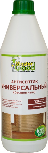Master Good  "Антисептик универсальный бесцветный", (1 л), гот.