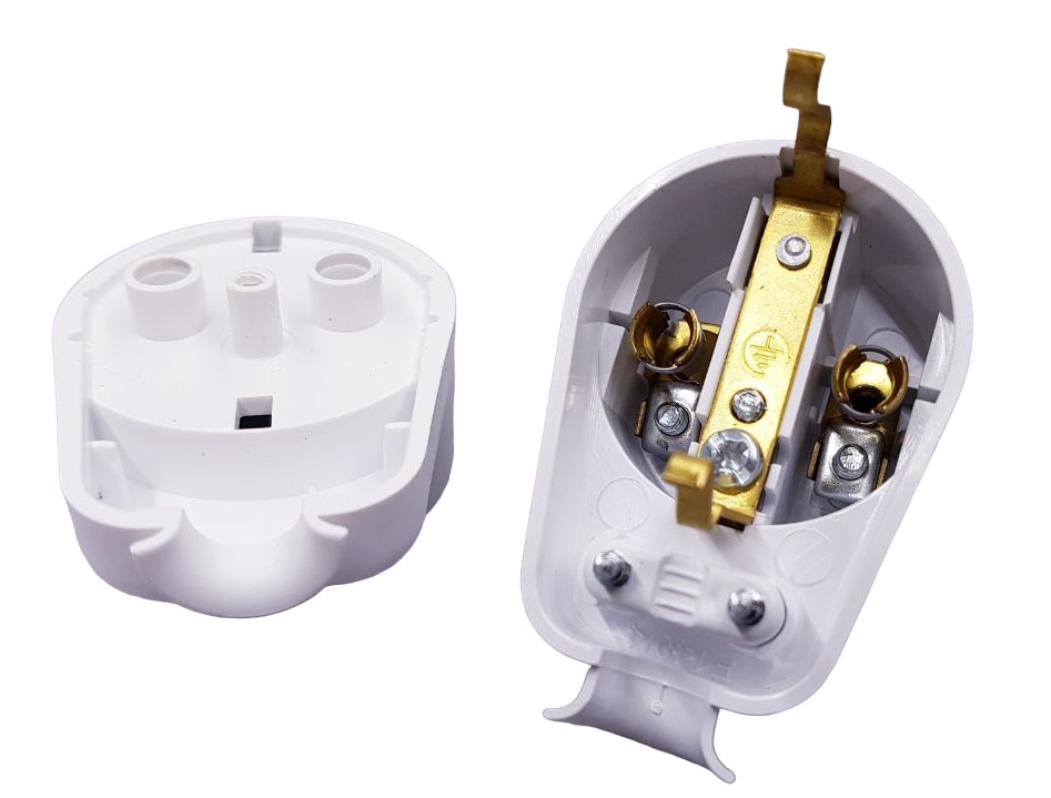 Вилка с розеткой UNI-SCHUKO  WT-16U/G-S (15 шт.)