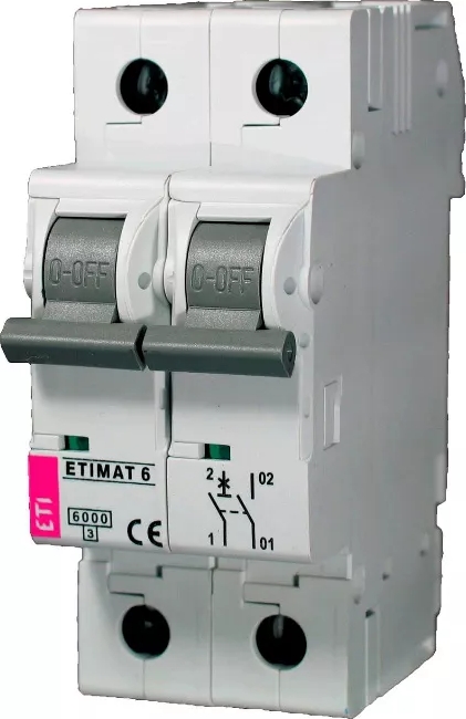 Автомат ETIMAT6 1/N 6KA B 16 A E