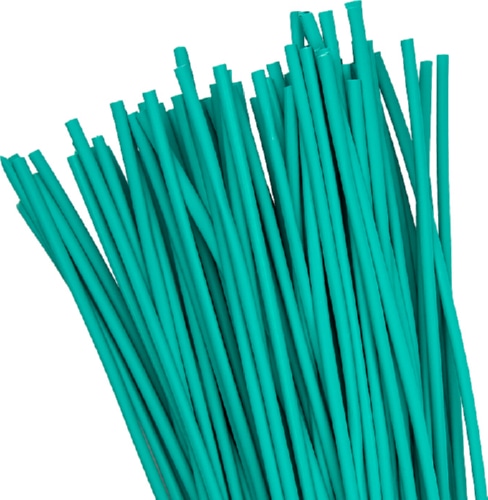 Термоусаживаемая трубка ТУТнг 8/4 зеленая (1м) PROxima (EKF)