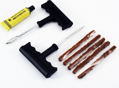 Набор д./рем. б/к шин Вымпел НР-01 (жгуты, клей, инструмент), уп