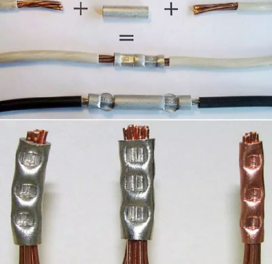 Гильза медная луженая ГМЛ 35-10 (IEK)