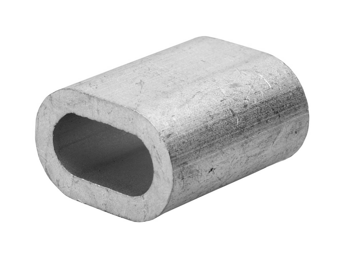 Зажим для ст. канатов алюмин. 3,0мм DIN 3093 (200шт)