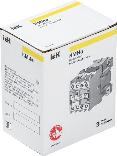Контактор КМИе-11810 18А, 230В (ИЭК)