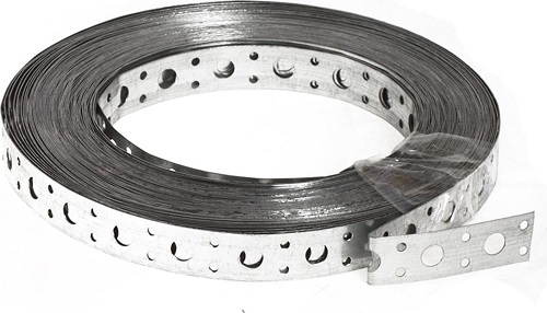 Перфолента прямая 20х0,55 (белый цинк 25 м)