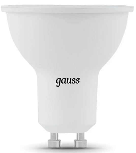 Лампа GAUSS LED GU10 7W 220V  3000К 600Lm