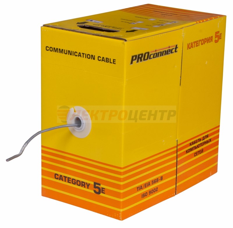 Кабель PROCONNECT FTP 4PR 24AWG CAT5e 305м CCA