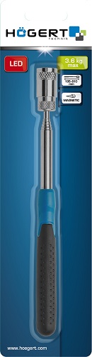 Магнит телескопический со светодиодом 195-810 мм HOEGERT