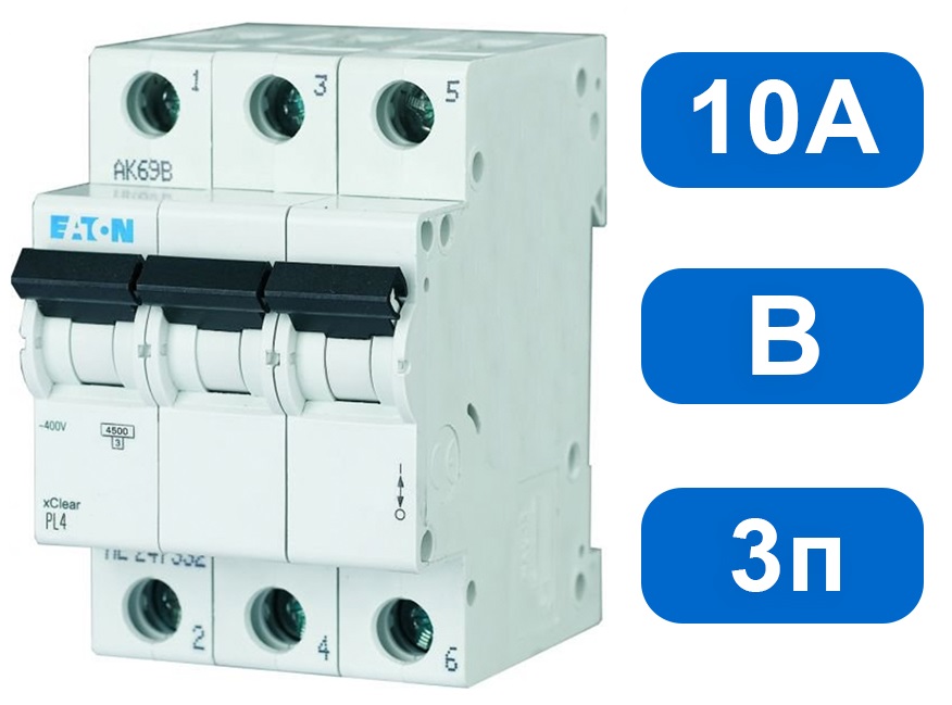 Автомат PL4-B10/3