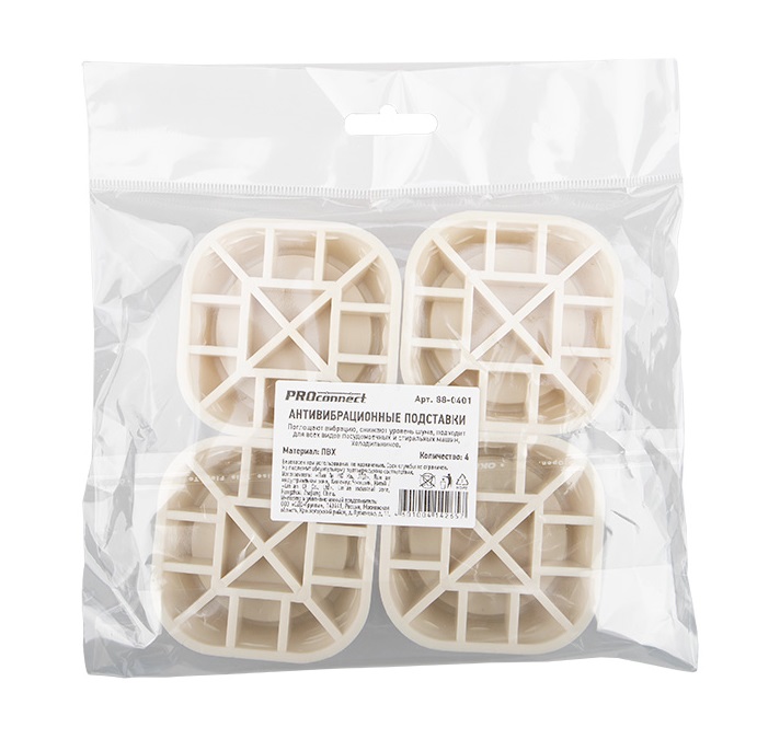 Антивибрационные подставки 4 шт. PROconnect, уп
