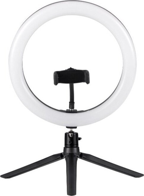 Cветильник Camelion KD-849 C02 LED(кольцевой 10 Вт, подставка для смартфона, на треноге)