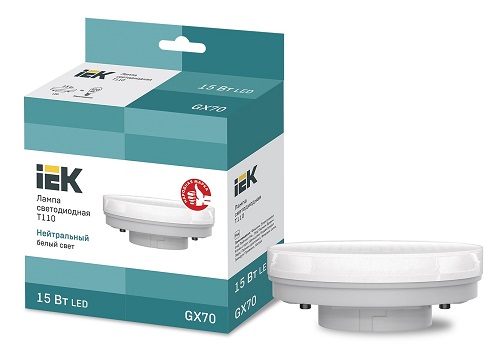 Лампа LED T110 GX70 4000К 20Вт 1900Lm IEK