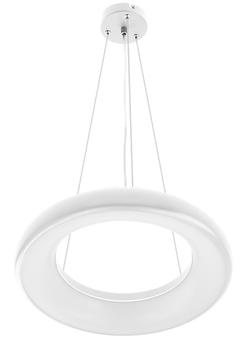 Светодиодный светильник LEON, 35W, 3200lm, AC220-240V ,50/60Hz, 120°, IP40 ,4000K, подвесной, белый 
