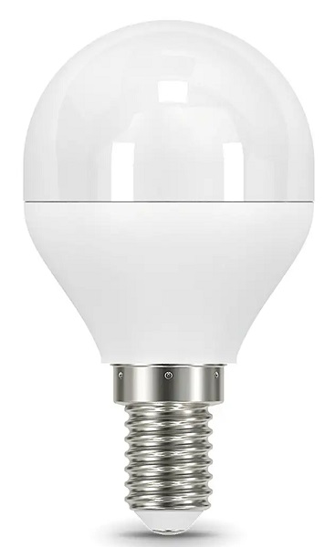 Лампа GAUSS LED Шар 6,5W 220V E14 2700K 520Lm
