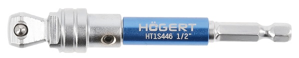 Адаптер для торцевых головок, для шуруповерта 1/2" HOEGERT