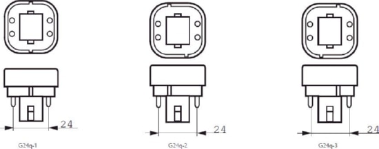 Лампа PL-C 18W/830/4P G24q-2 Philips