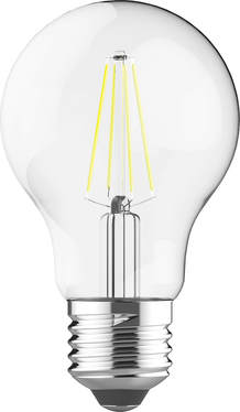 Лампа светодиодная A60 LED FILAMENT FL-A60-70101 8W 1055lm 360° E27 2700K 220-240V
