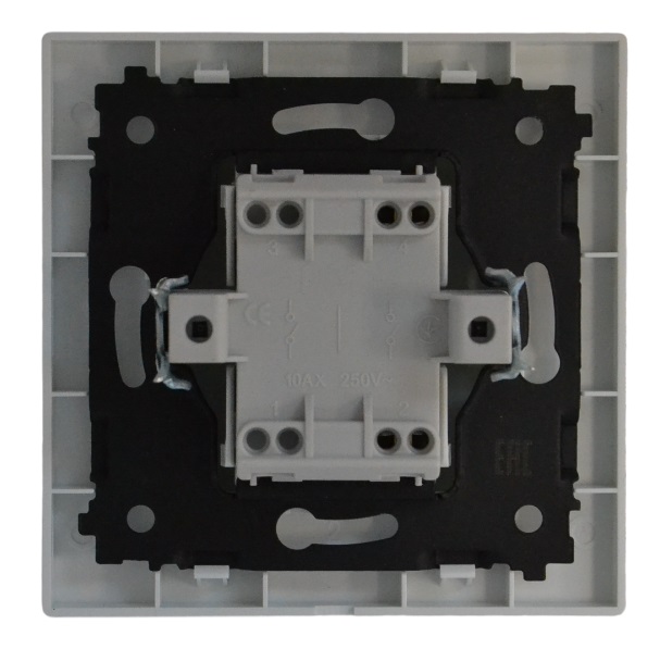 Выключатель 1-кл. белый SD-P1001W "Standard" AWSproducts