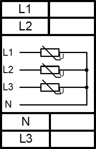 Модуль варисторов МВ-3М УХЛ4