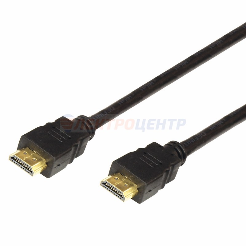 Шнур  HDMI - HDMI  gold  1.5М  с фильтрами  REXANT
