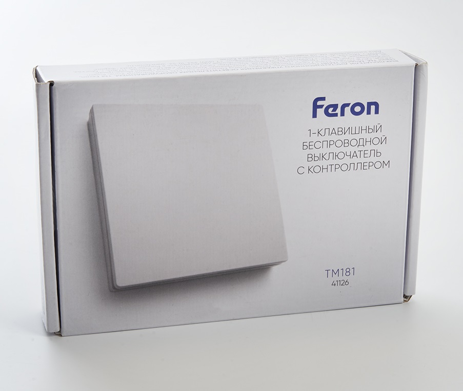 Выключатель дистанционного управления 230В, 500Вт 1кл с контроллером в комплекте LD100 FERON