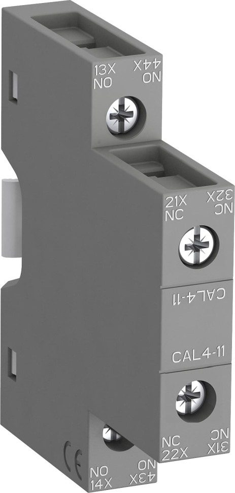 Блок-контакт боковой CAL4-11 (1NO+1NC)