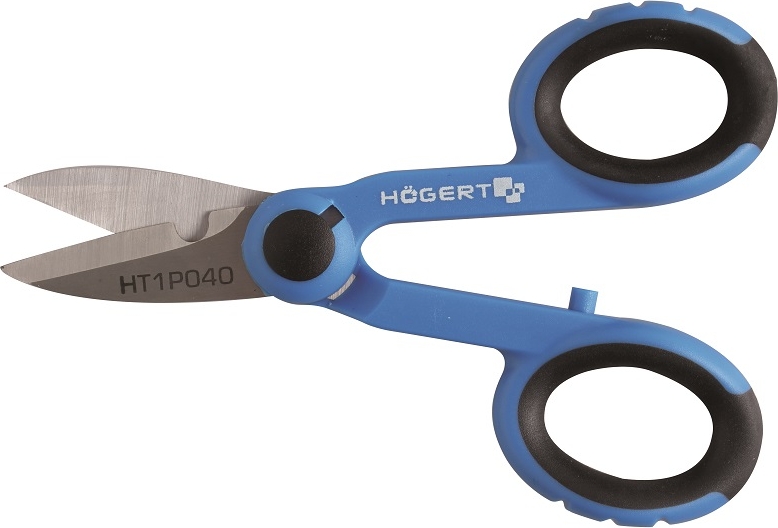 Ножницы электрика усиленные для проводов HOEGERT