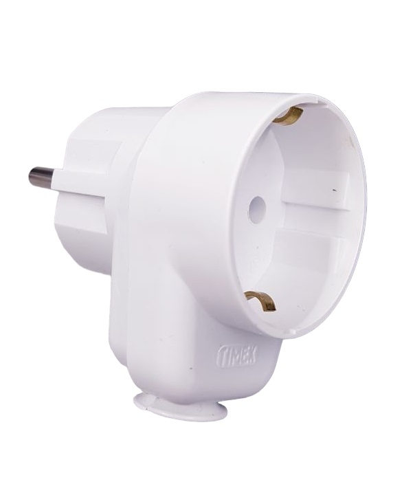 Вилка с розеткой UNI-SCHUKO  WT-16U/G-S (15 шт.)
