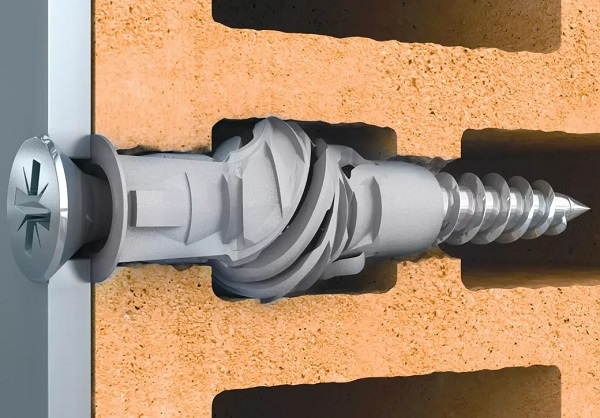 Дюбель четырехраспорный 10*50 (8 шт.) (KOELNER), уп