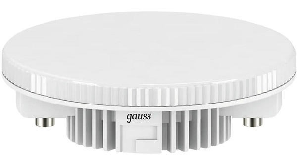 Лампа GAUSS LED GX53 6W 220V 3000K 460Lm