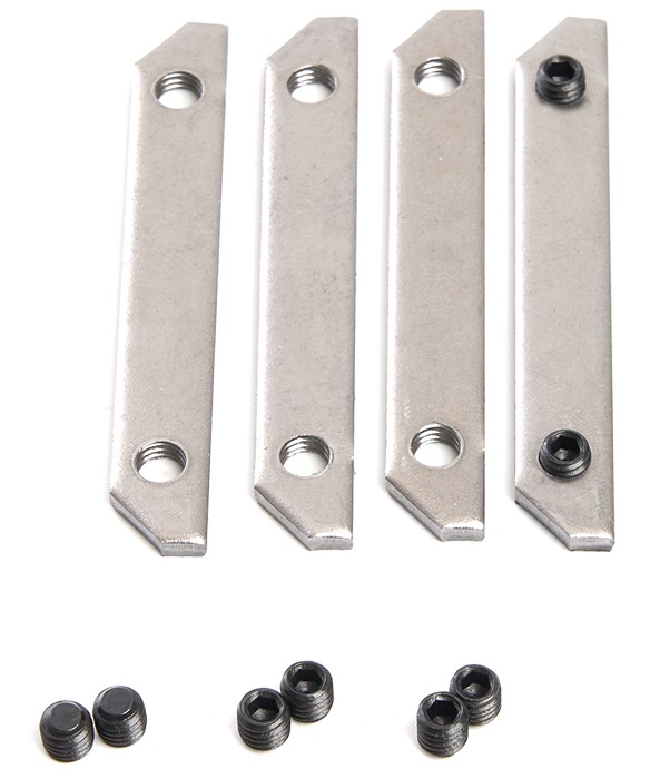 Комплект прямых соединителей (4 соединителя + 8 винтов) Feron