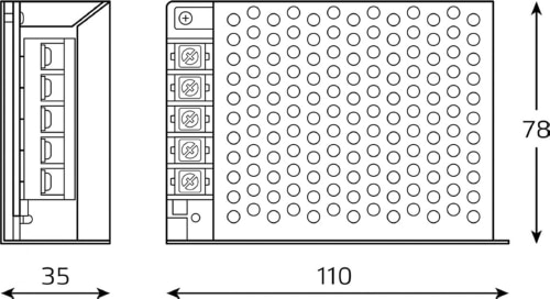 Блок питания Basic 12В 40Вт Gauss, 