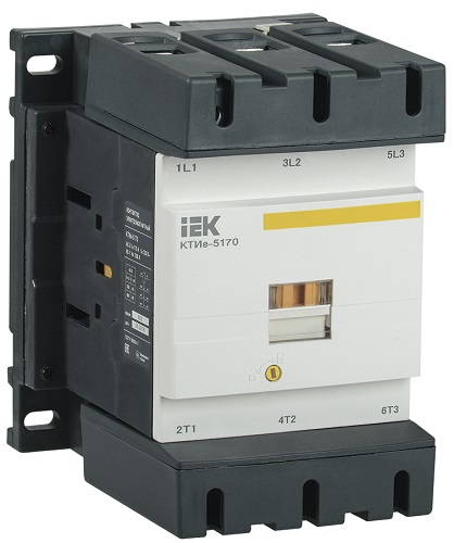 Контактор КТИе-5170 (кат.230В 170А 90кВт 1но) IEK