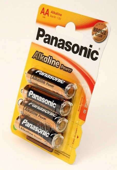 Элемент питания Panasonic LR6 Alkaline Power (1блистер-4шт) CDS AA