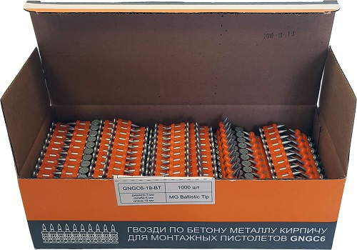 Гвоздь GNGC6-17-BT - упаковка 1000 шт (10 упак./кор.)
