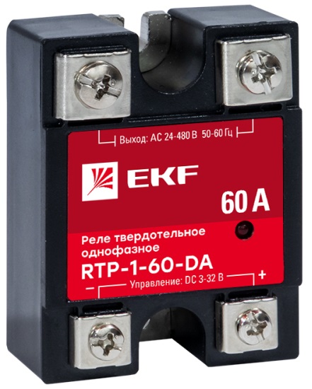 Реле твердотельное однофазное RTP-60-DA EKF PROxima