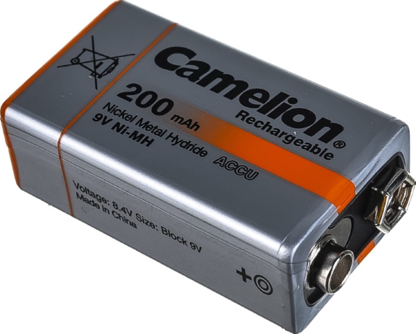 Аккумулятор Camelion 9V-200mAh Ni-Mh SP-1 (9В) крона