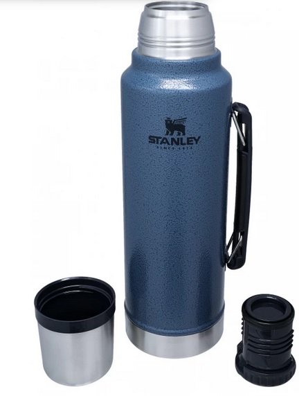 Термос STANLEY Classic 1L (10-08266-033) голубой