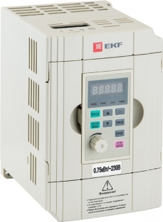 Преобразователь частоты VT100 (VT100-0R7-1B) 0,75/1,5кВт 230В VECTOR-100 PROxima